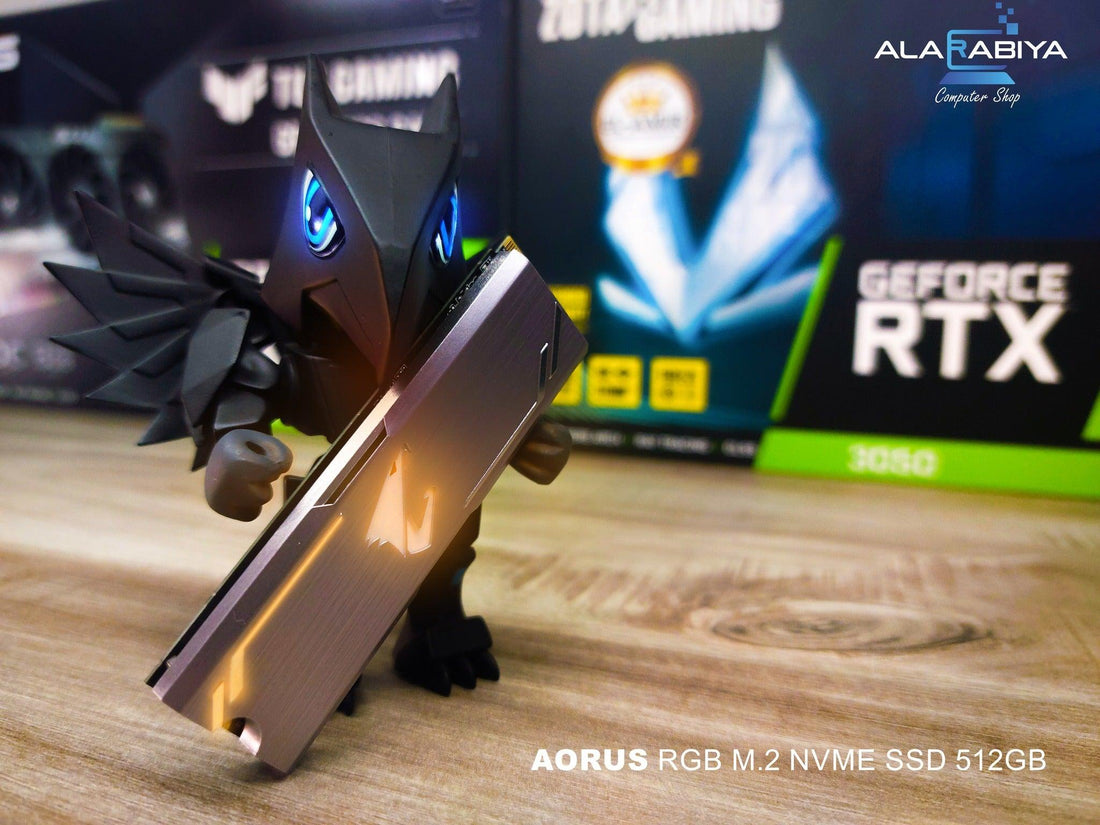 AORUS RGB M.2 NVMe SSD 512GB مراجعة لقرص التخزين - ALARABIYA COMPUTER