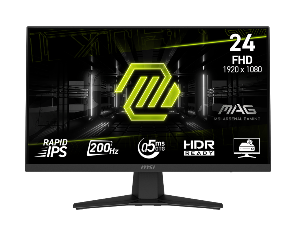 MSI MAG 244F 23.8" FHD 200Hz Rapid IPS Gaming Monitor