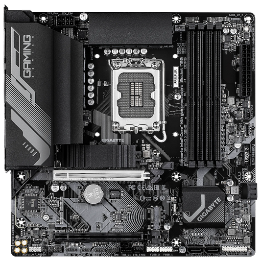 GIGABYTE B760M GAMING X  DDR5 Motherboard Supports Intel Core 12th-13th-14th Gen CPUs With PCIe 5.0 x16 Slot, 2xPCIe 4.0 M.2 Slots, and DDR5 Memory