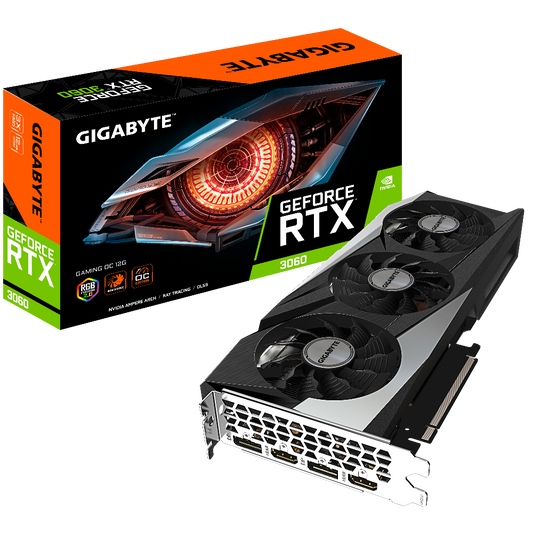 Gigabyte RTX 3060 GAMING OC 12gb 3fan