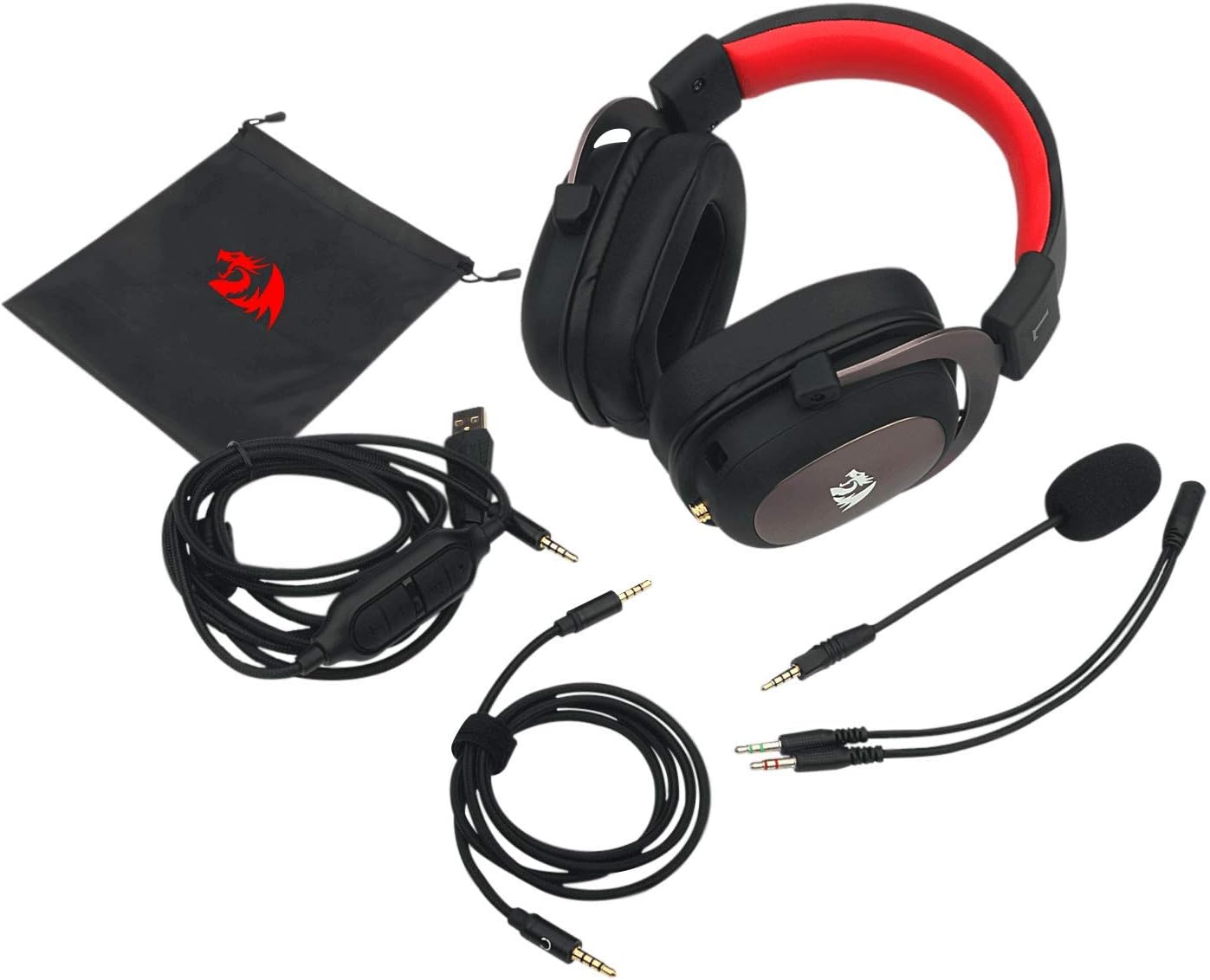 REDRAGON H510 Zeus 2 Gaming Headset - 7.1 Surround Sound - Noice Cancelation Microphone - Detchable Microphon