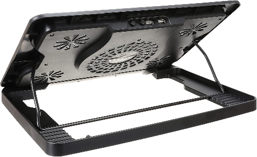 Laptop Cooler Gigamax gm88 cooling pad with 5 fans for laptops - black