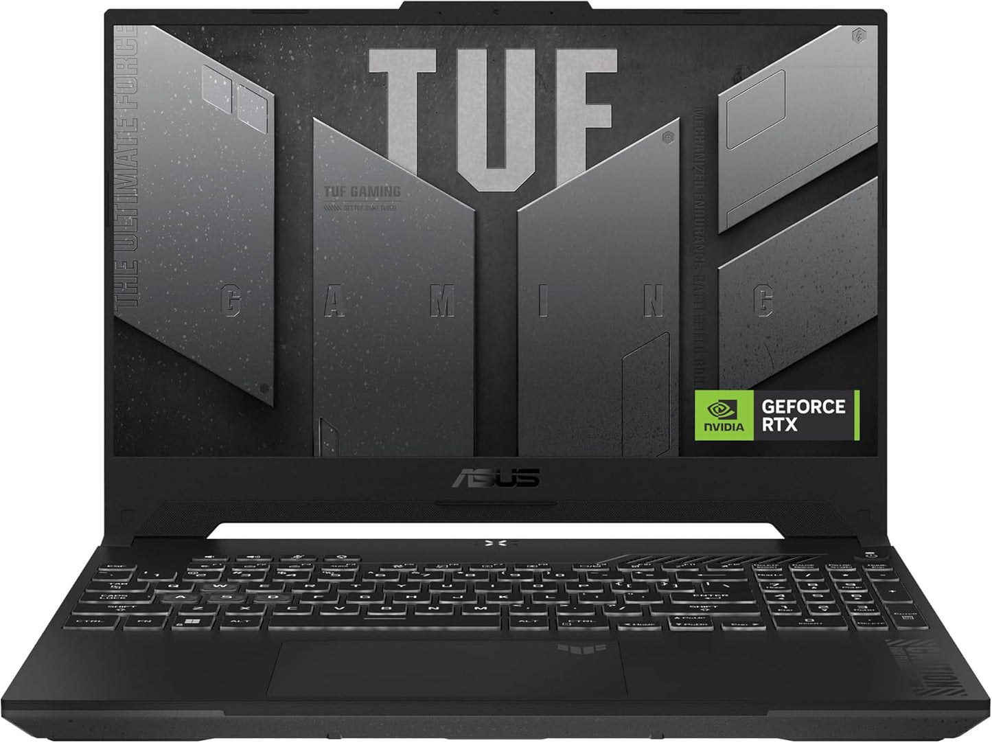 لابتوب الألعاب ASUS TUF F15 FA507NUR، معالج AMD Ryzen 7 7435HS، ذاكرة وصول عشوائي (RAM) سعة 512 جيجابايت، شاشة 15.6 بوصة FHD sRGB 100%، معدل تحديث 144 هرتز، بطاقة رسومات NVIDIA GeForce RTX 4050 سعة 6 جيجابايت GDDR6، نظام التشغيل Windows 11
