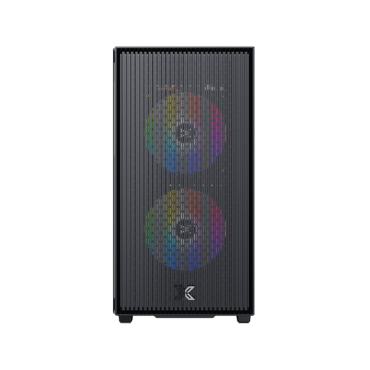 XIGMATEK Amun 3 Fan ARGB PWM + X-Power 650W 80 Plus Micro Tower Case