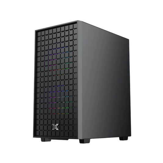 XIGMATEK Sky M FRGB 3 Fan Micro Tower Case + X-Power 600W 80+ White
