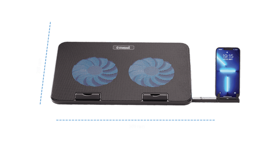 st-standard ICE 02 Cooler Laptop With Phone Holder