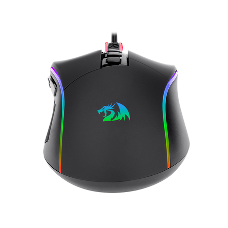 Redragon M812 PLANK 16,000 DPI Gaming Mouse - Black