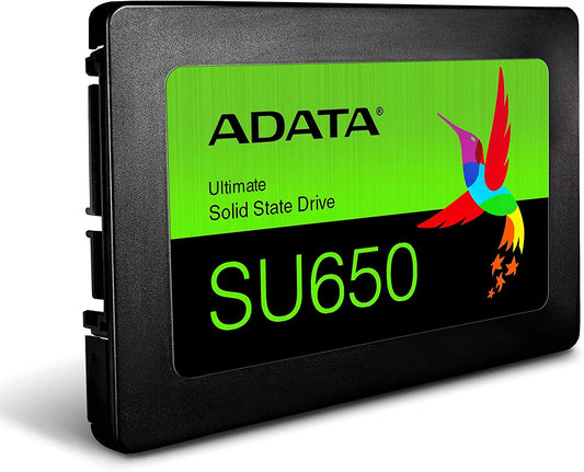 adata Ultimate SU650 120GB Solid State Drive, Black