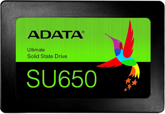 adata Ultimate SU650 120GB Solid State Drive, Black