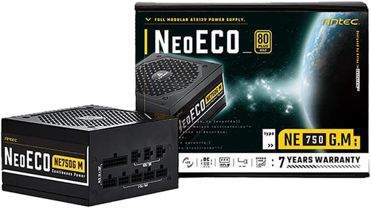 Antec NeoECO 750W Full Modular Power Supply 80 Plus Gold