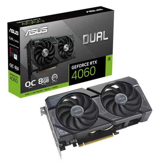 ASUS Dual GeForce RTX 4060 OC Edition 8GB GDDR6