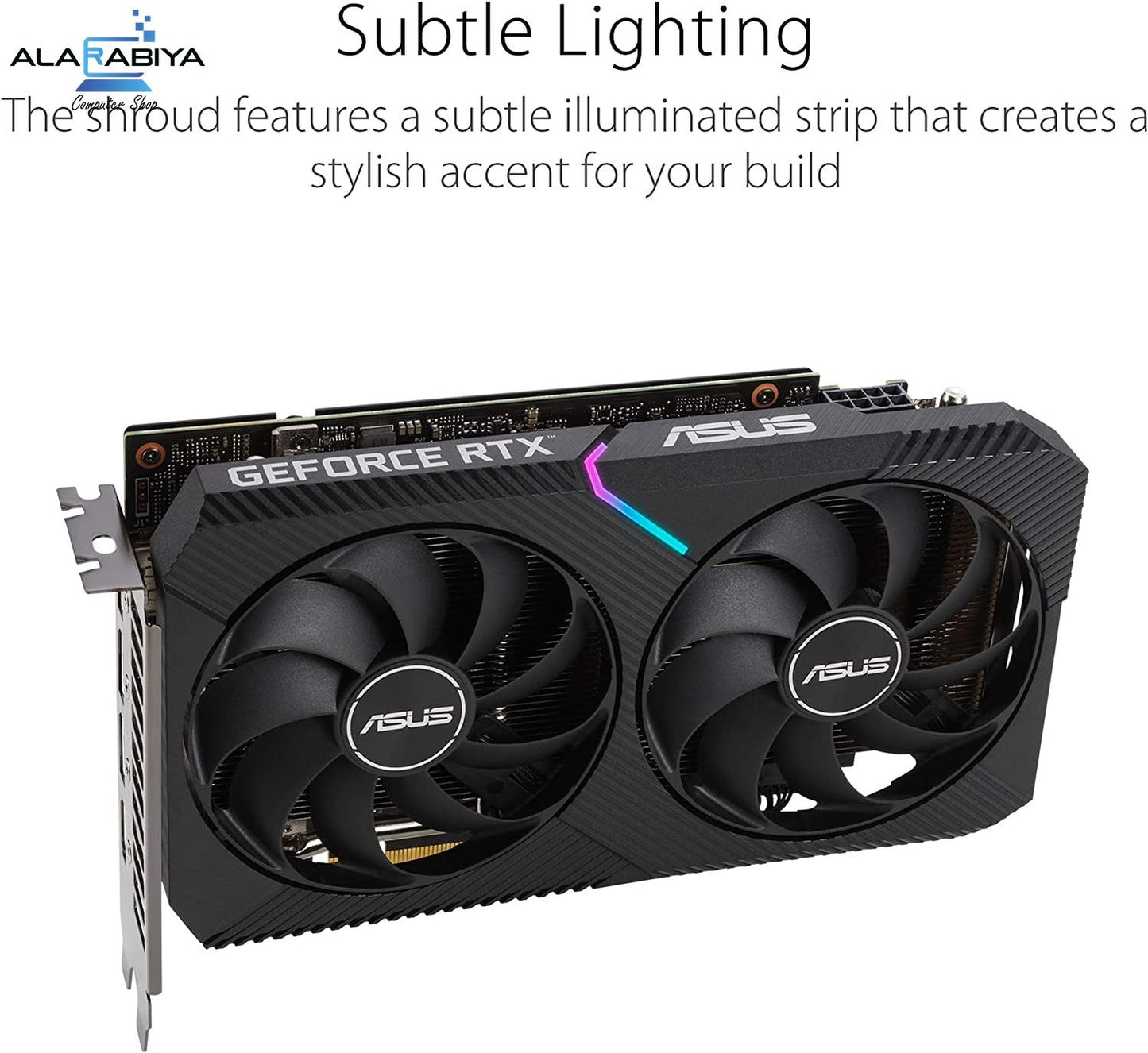 ASUS Dual RTX 3050 OC Edition 8GB GDDR6