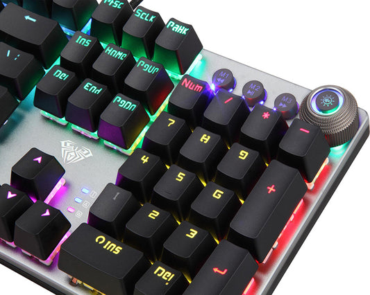 AULA f2088 RGB Mechanical Gaming Keyboard with Magnetic Hand Wrist Rest