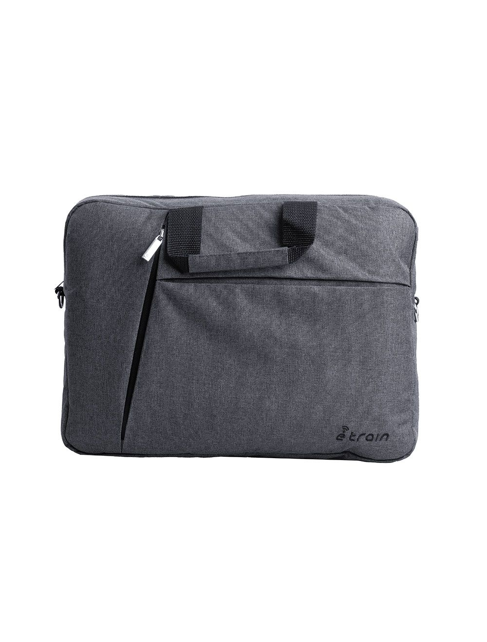 E-train BG11A Laptop Messenger Shoulder Bag up to 15.6" - Gray
