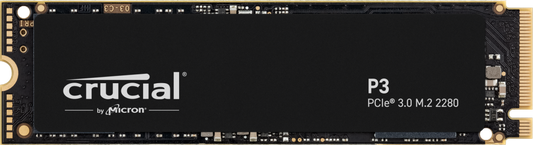 Crucial P3 500GB PCIe M.2 2280 SSD