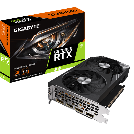 Gigabyte GeForce RTX 3060 WINDFORCE OC 12Gb 2X