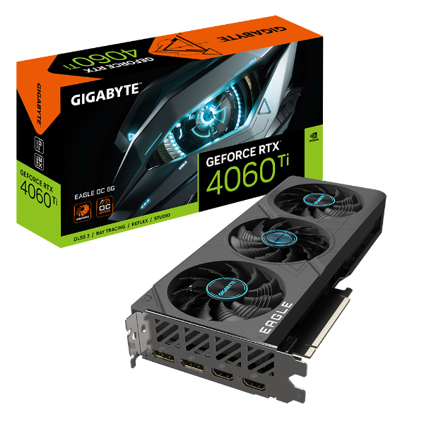 GIGABYTE GeForce RTX 4060 Ti Eagle OC 8G Graphics Card 3X Fans
