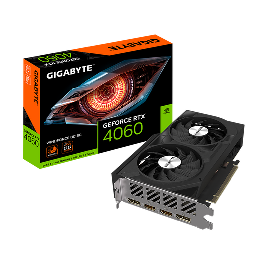 Gigabyte GeForce RTX 4060 WINDFORCE OC 8G