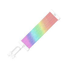 غطاء كابل XIGMATEK iCover II pcie ARGB LED يتضمن وحدة تحكم صغيرة