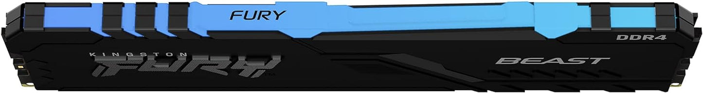 Kingston Fury Beast RGB 16GB DDR4 3200MHz CL16 Desktop Memory