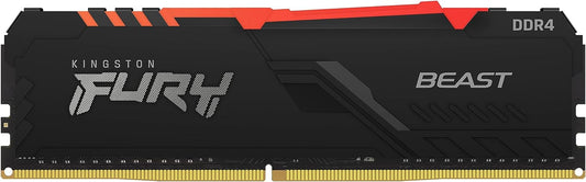 Kingston Fury Beast RGB 16GB DDR4 3200MHz CL16 Desktop Memory