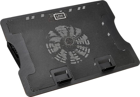 Lava ST-120 Laptop Cooling Pad With Big Fan & Blue Led Lights