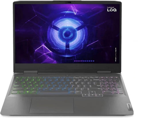 Lenovo LOQ 15IRH8 Gaming Laptop Intel Core i5 12450Hx 8Cores AI Chip LA1 6GB GDDR6 NVIDIA GeForce RTX 3050 Graphics
