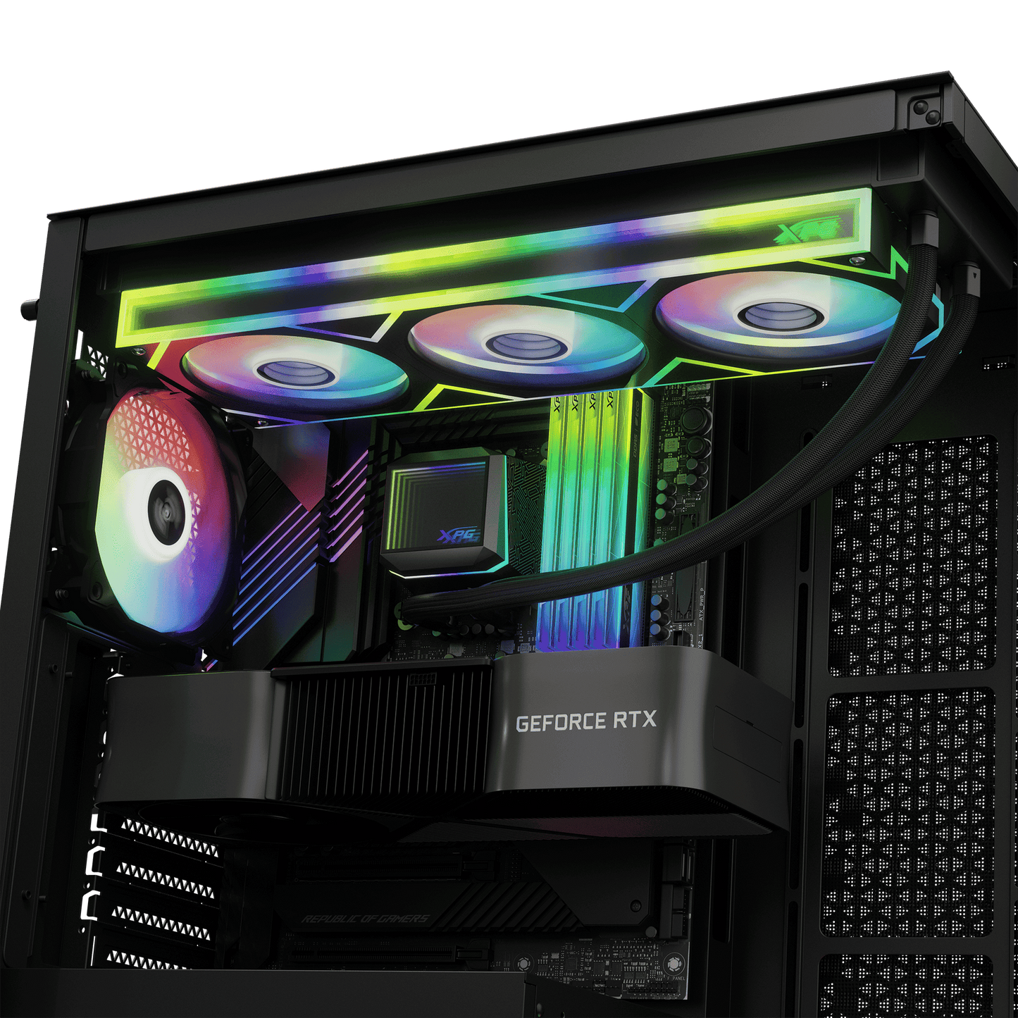 XPG LEVANTE II 360 All-in-One CPU LIQUID COOLER - BLACK