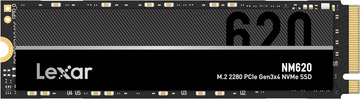 Lexar NM620 512GB M.2 2280 read up to 3500MB/s, write up to 2400MB/s PCIE GEN 3X4