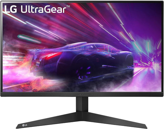 LG 24GQ50F-B Ultragear 24-Inch Full HD 165Hz Refresh Rate and 1ms MBR, AMD FreeSync Premium and 3-Side Virtually Borderless Design Gaming Monitor