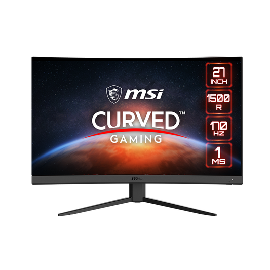 Msi G27CQ4 E2 - 27" - 2K - 1MS - 170Hz - CURVED - Adaptive-Sync - HDR Ready