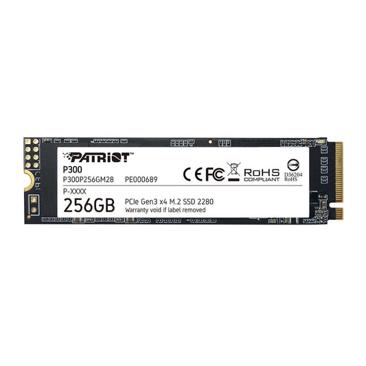 Patriot P300 M.2 PCIe Gen 3 x4 256GB