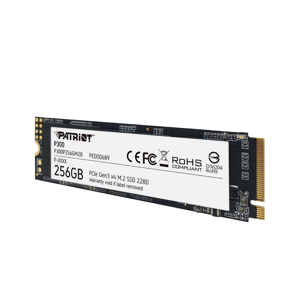 Patriot P300 M.2 PCIe Gen 3 x4 256GB