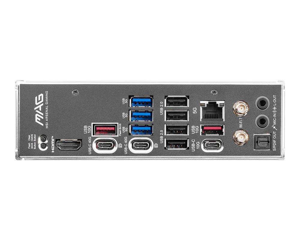 MSI MAG X870E Tomahawk WiFi Pcie 5.0 AM5 ATX Motherboard