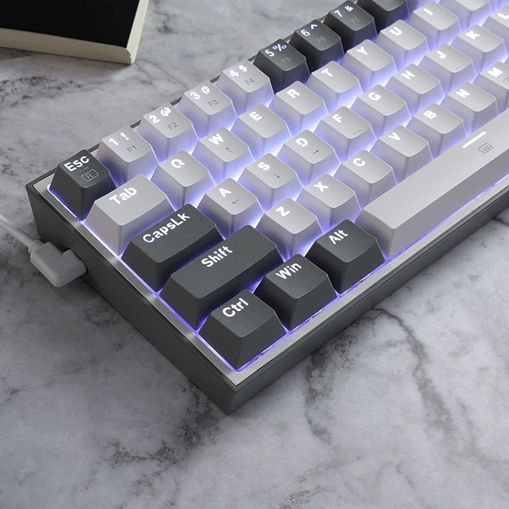 Redragon K617 Fizz 60% Wired RGB Red Switch Gaming Keyboard