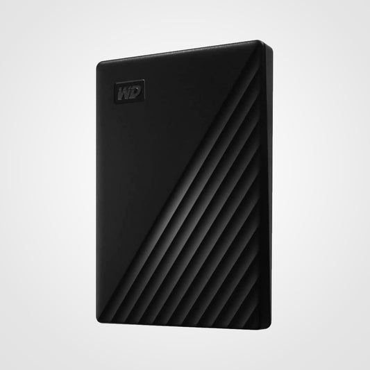 W.D 4TB My Passport Portable External Hard Drive, Black