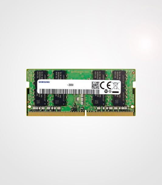 وحدة ذاكرة الوصول العشوائي للكمبيوتر المحمول Samsung 4 جيجا DDR4 SODIMM بسرعة 3200 ميجا هرتز