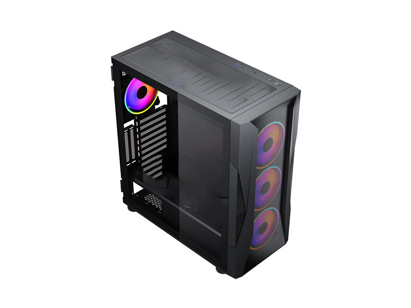Xander Velox Mid Tower Case + psu 600W 80+ white