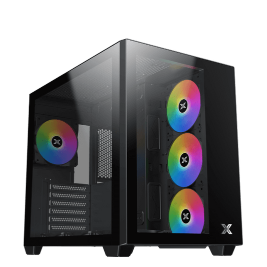 Xigmatek Aqua iii 7fan Argb Mid Tower Case