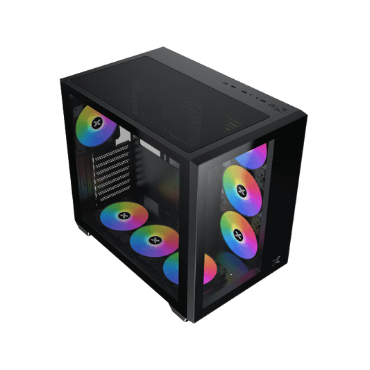 Xigmatek Aqua iii 7fan Argb Mid Tower Case