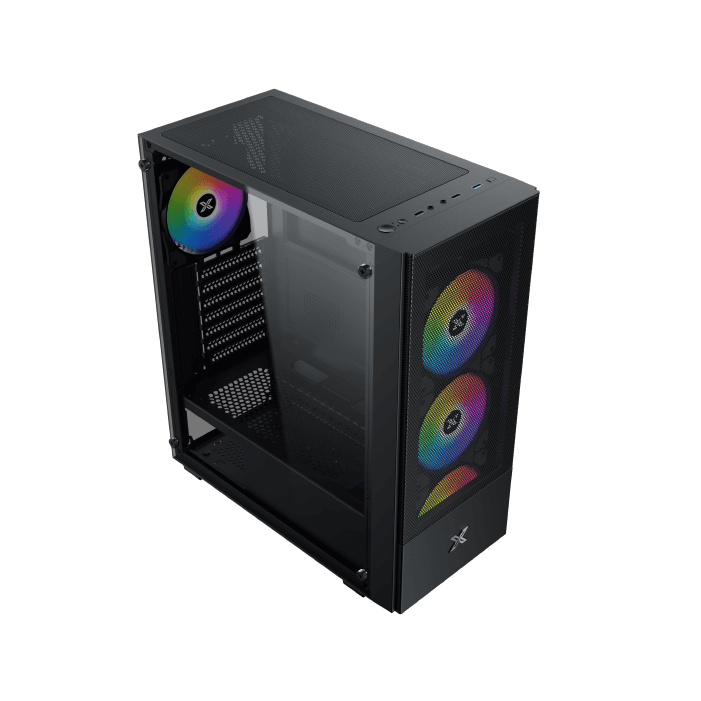 Xigmatek Hero ii Air Argb Mid-Tower Case With X-POWER 600W 80+ White
