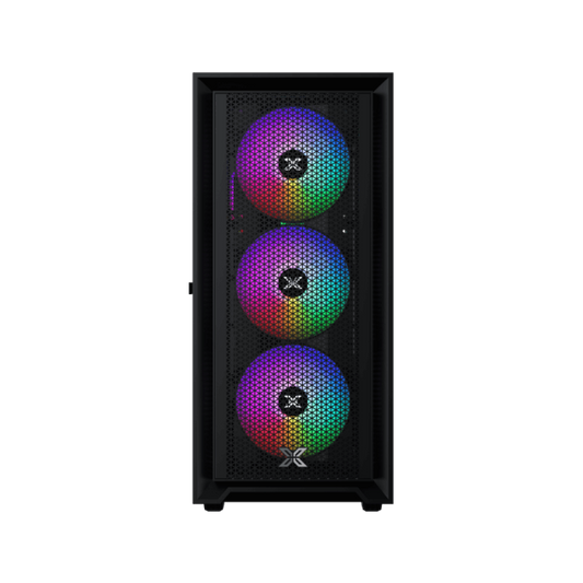 XIGMATEK Sky II AIR FRGB Case + X-POWER 600W 80+ White PSU