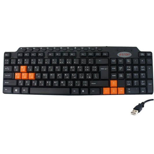 E-train KB012 MultiMedia Compact Keyboard 104-Key