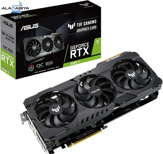 ASUS TUF Gaming RTX 3060 Ti OC Edition Graphics Card (PCIe 4.0, 8GB GDDR6