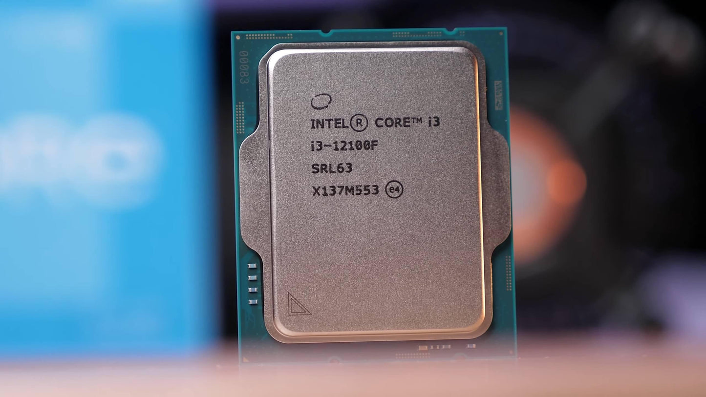 Intel Core i3 12100F Desktop Processor 4 cores 8 Threads