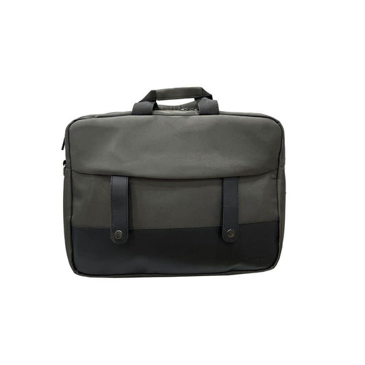 L'avvento BG633 Double Business Laptop Shoulder Bag fits up to 15.6" - Gray