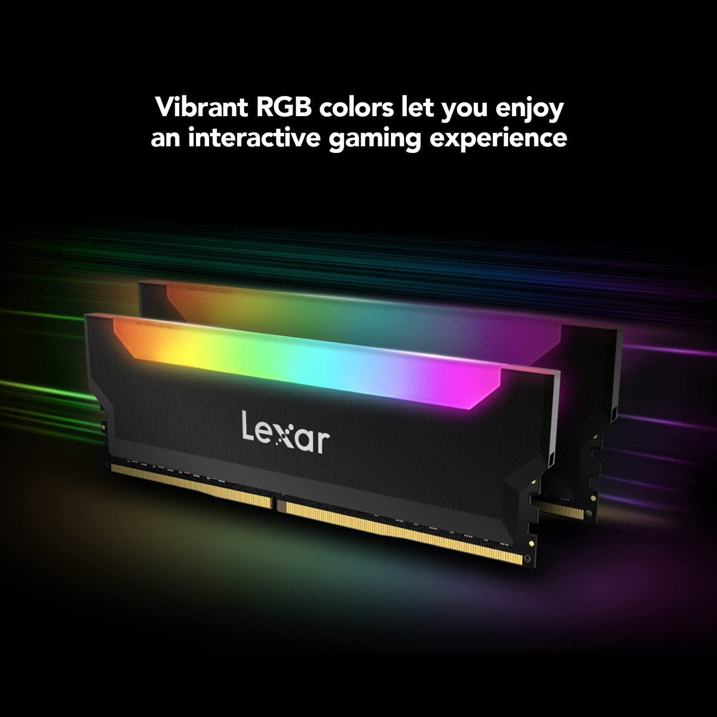 Lexar Hades 32GB Kit (16GBx2) RGB DDR4 3600 MHz