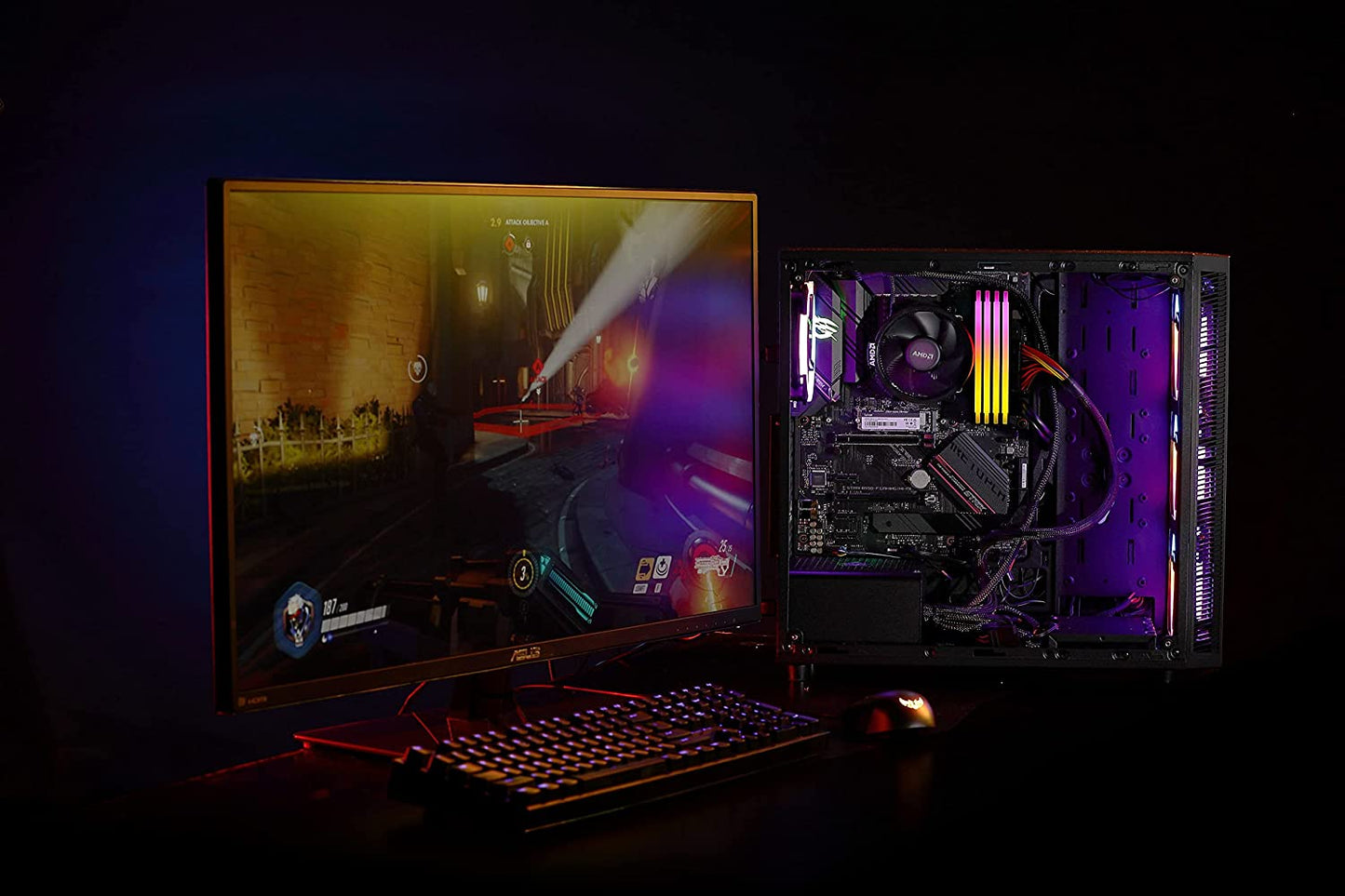 Lexar Hades 32GB Kit (16GBx2) RGB DDR4 3600 MHz