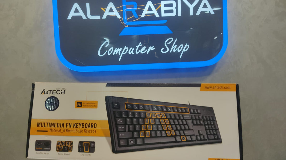 مراجعة أفضل كيبورد تحت ال500ج A4Tech KRS-83 - ALARABIYA COMPUTER
