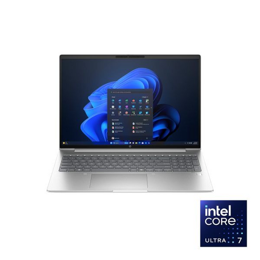 HP PROBOOK 460 G11 - معالج Intel Core Ultra 7 255U - رسومات Intel مدمجة - ذاكرة وصول عشوائي DDR5-5600MHz بسعة 24 جيجابايت - تخزين NVMe بسعة 512 جيجابايت - شاشة 16 بوصة FHD IPS
